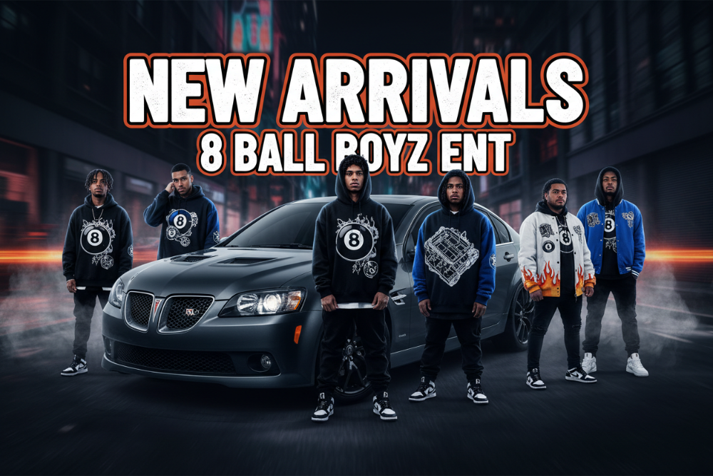 8 BALL BOYZ ENT pontiac g8 clothing brand new arrivals